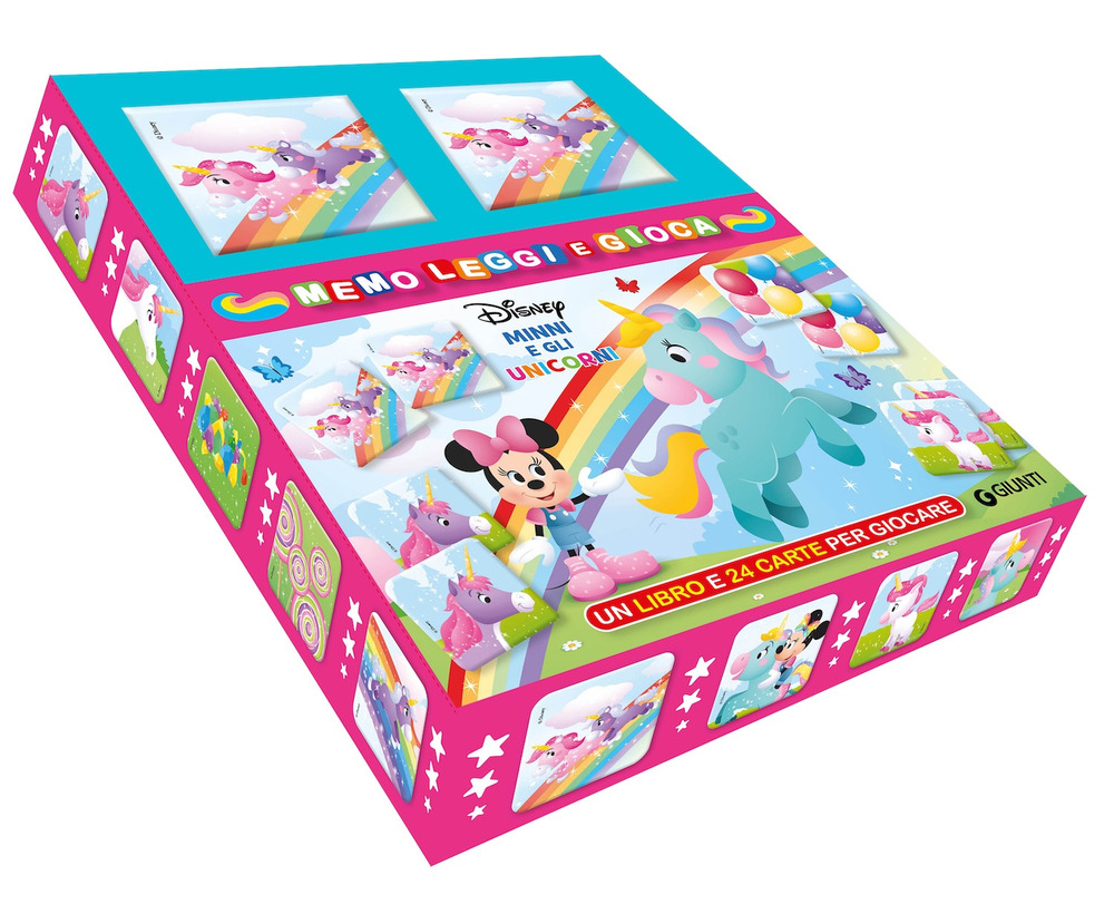 Minni e gli unicorni. Memo leggi e gioca