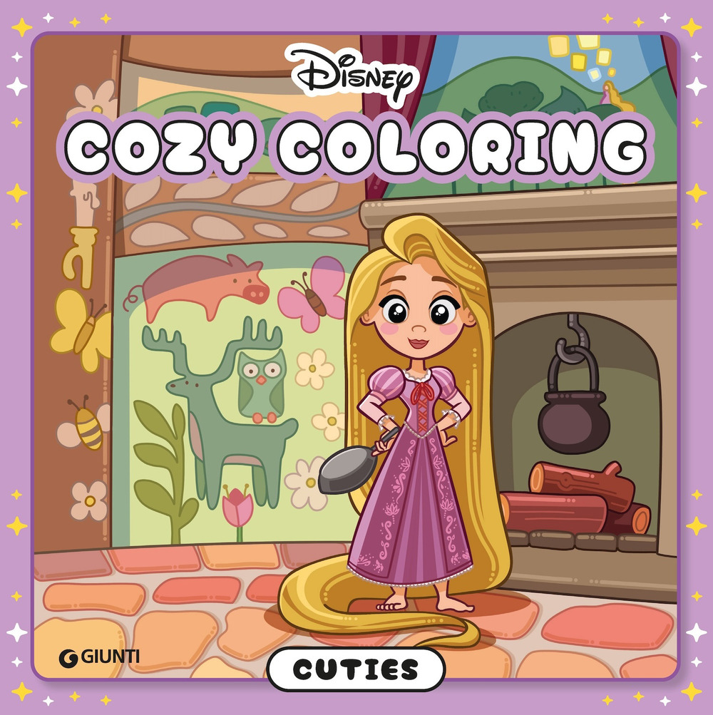 Cuties. Cozy coloring Disney