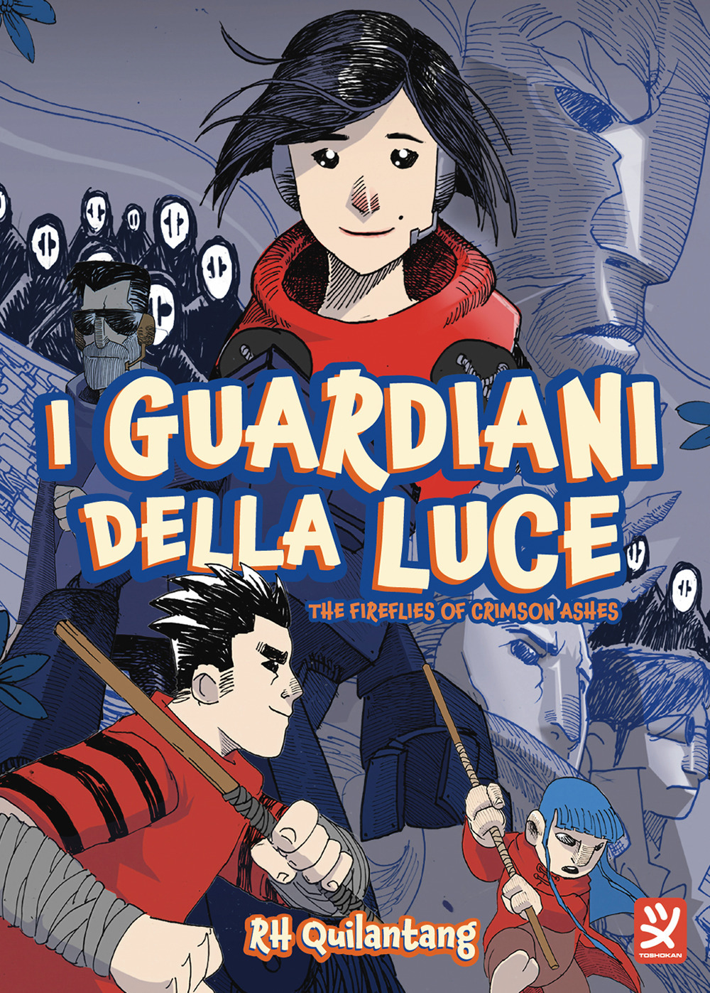 I guardiani della luce. The fireflies of crimson ashes