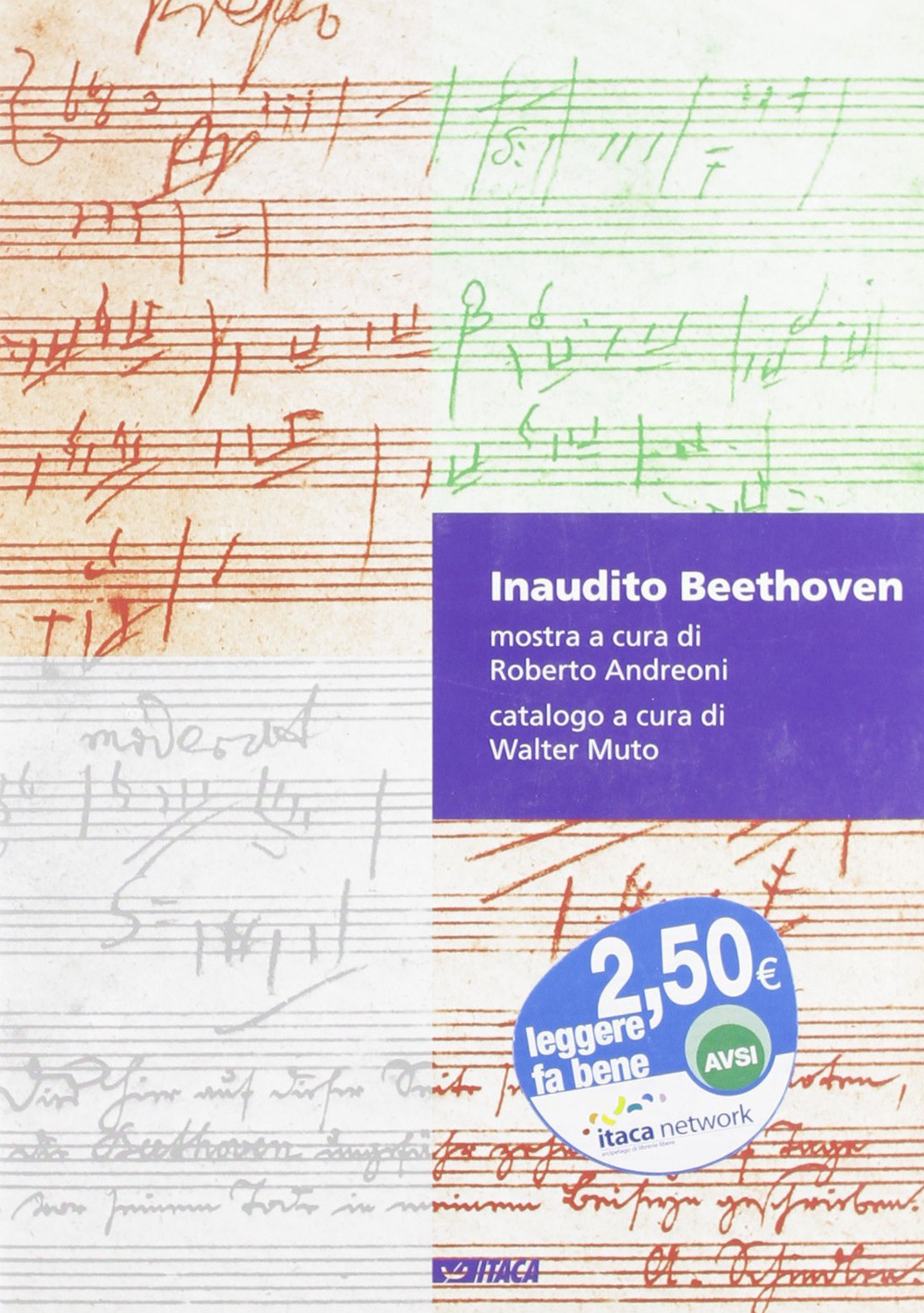 Inaudito Beethoven. Appunti di scenggiatura in forma di catalogo. O viceversa. Catalogo della mostra