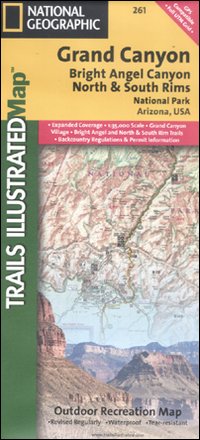 Grand Canyon National Park. Bright Angel, North & South Rims. Arizona