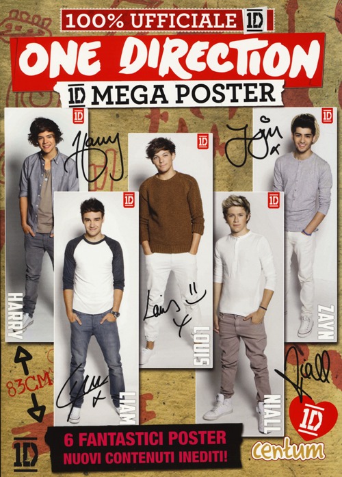 One Direction. 1D Mega poster. 100% ufficiale 1D