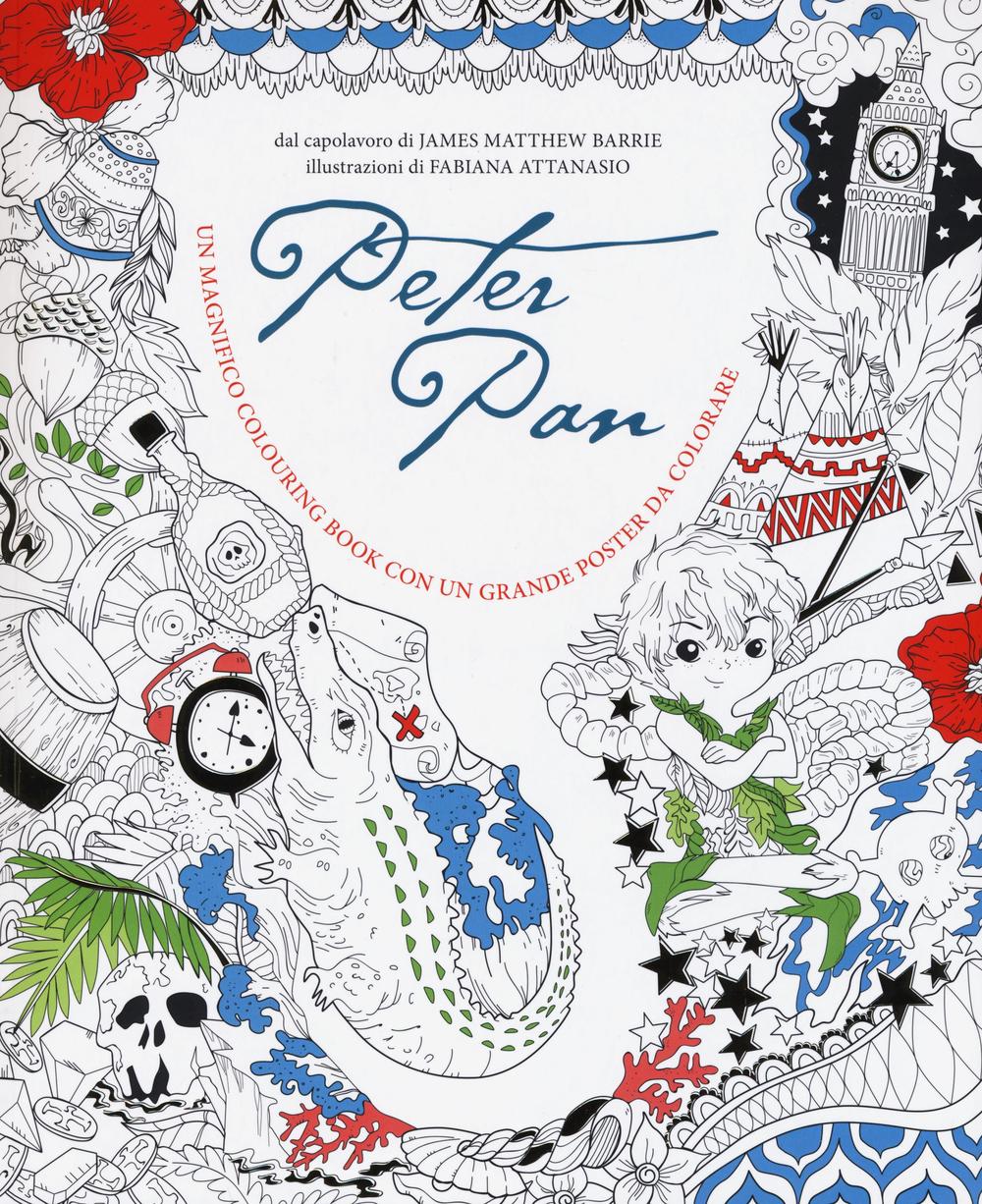 Peter Pan. Colouring book. Con poster