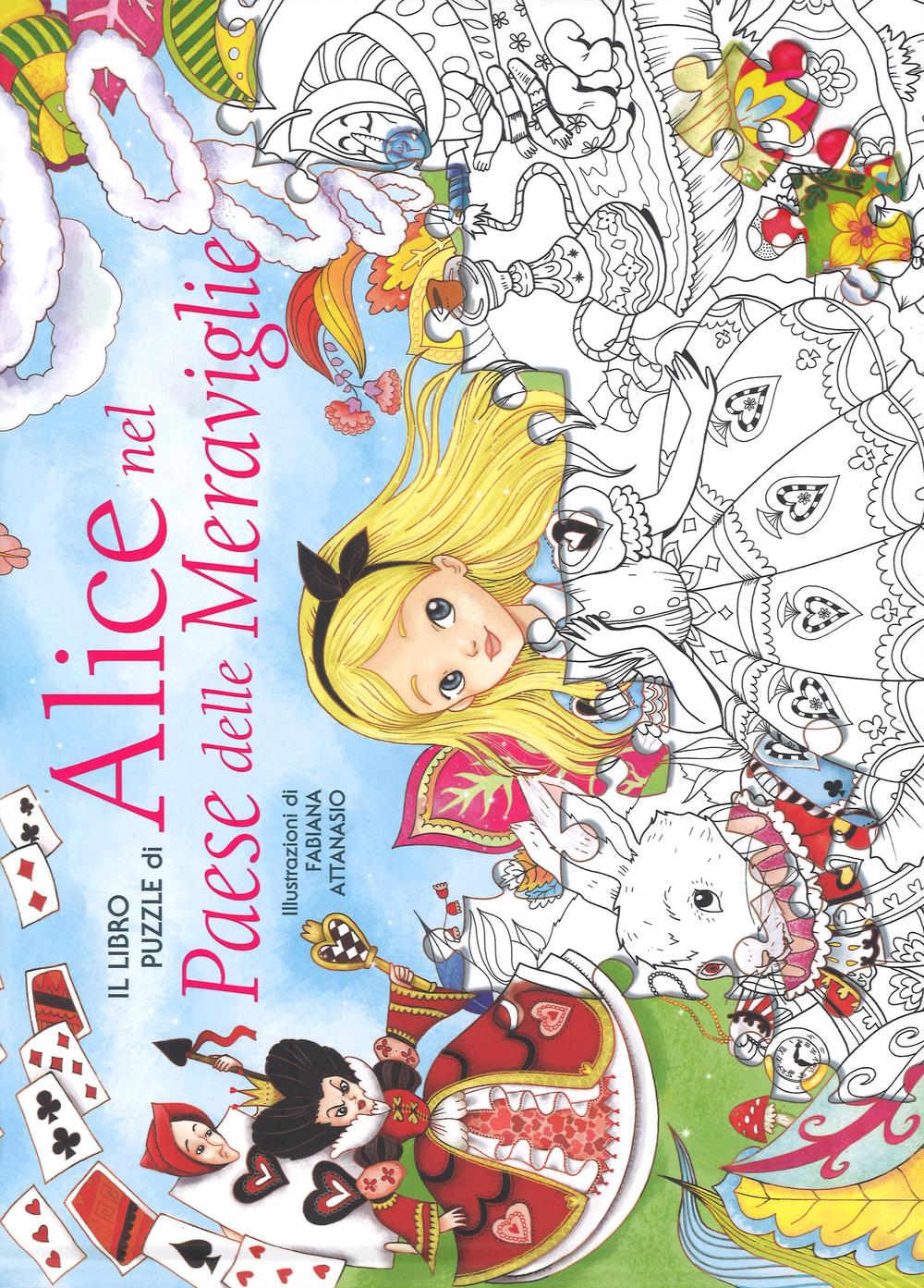 Il libro puzzle di Alice nel paese delle meraviglie