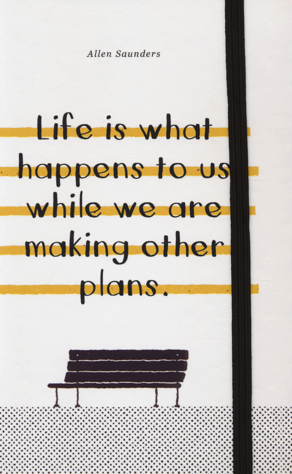 Allen Saunders. Agenda settimanale 2018