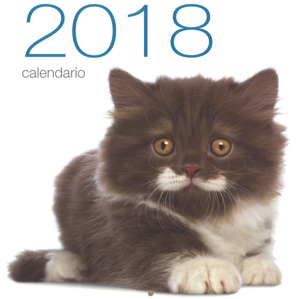 Gatti. Calendario da muro 2018