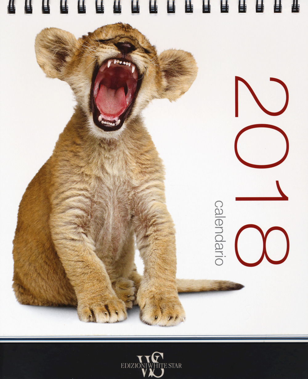 Cuccioli di animali. Calendario da tavolo 2018