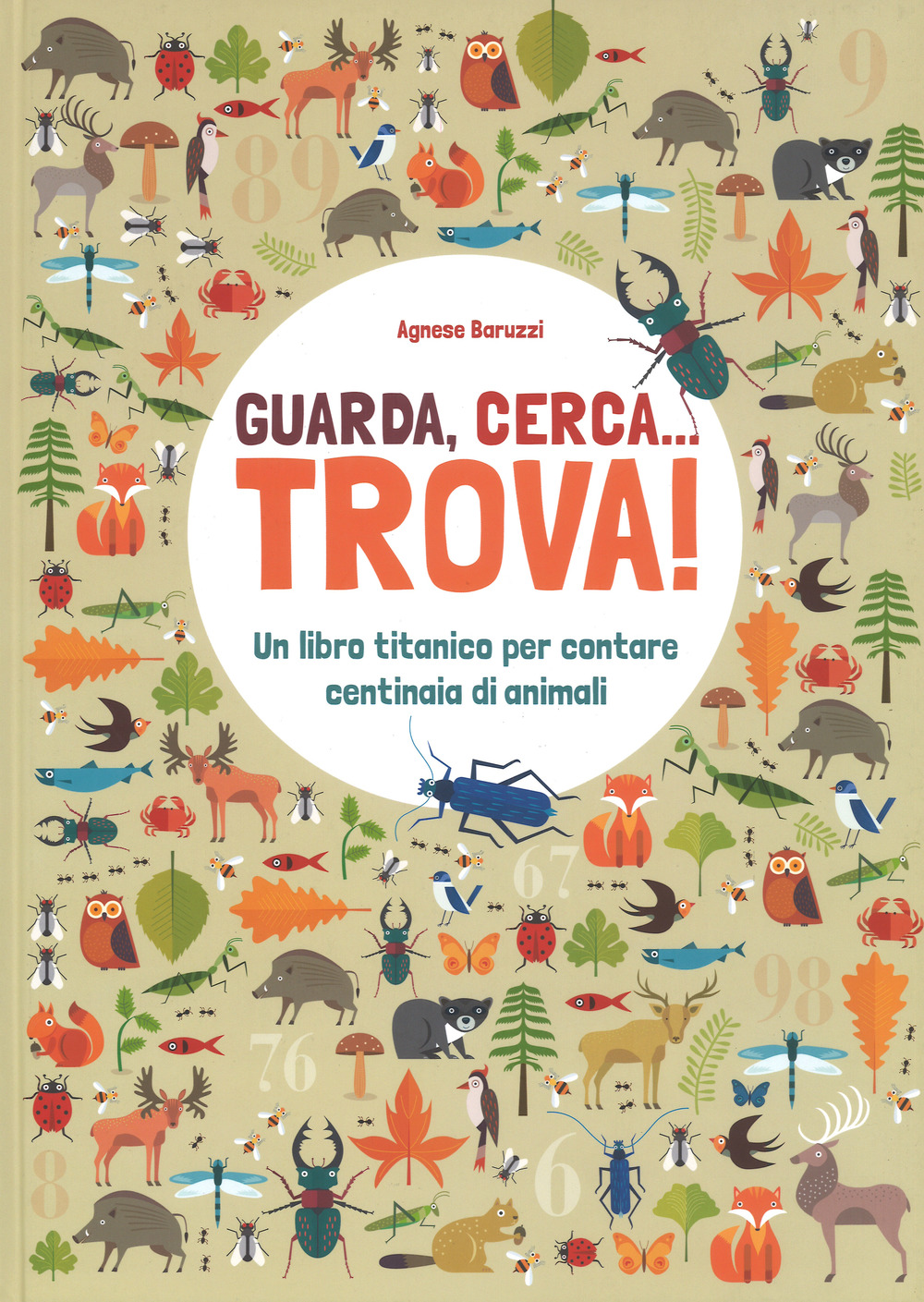 Guarda, cerca... trova! Un libro titanico per contare centinaia di animali