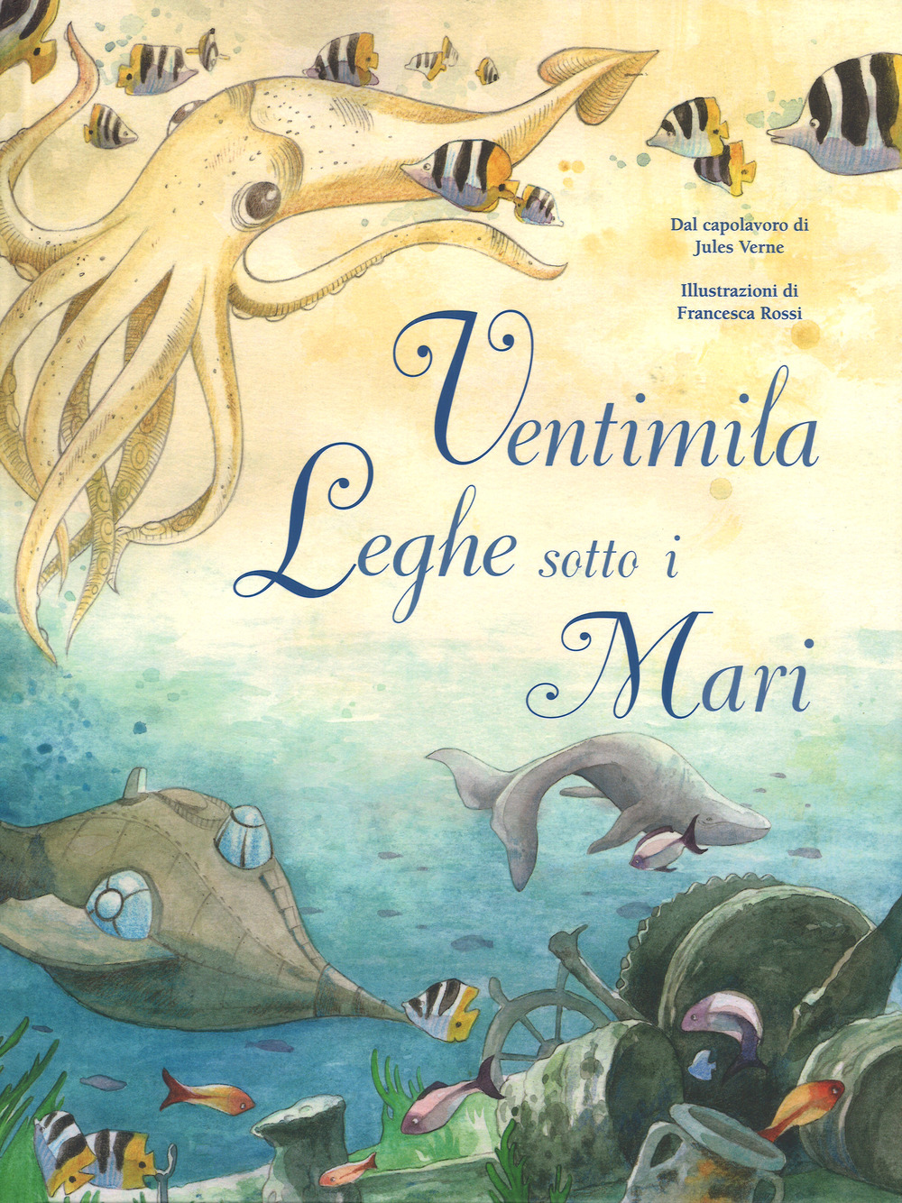 Ventimila leghe sotto i mari dal capolavoro di Jules Verne
