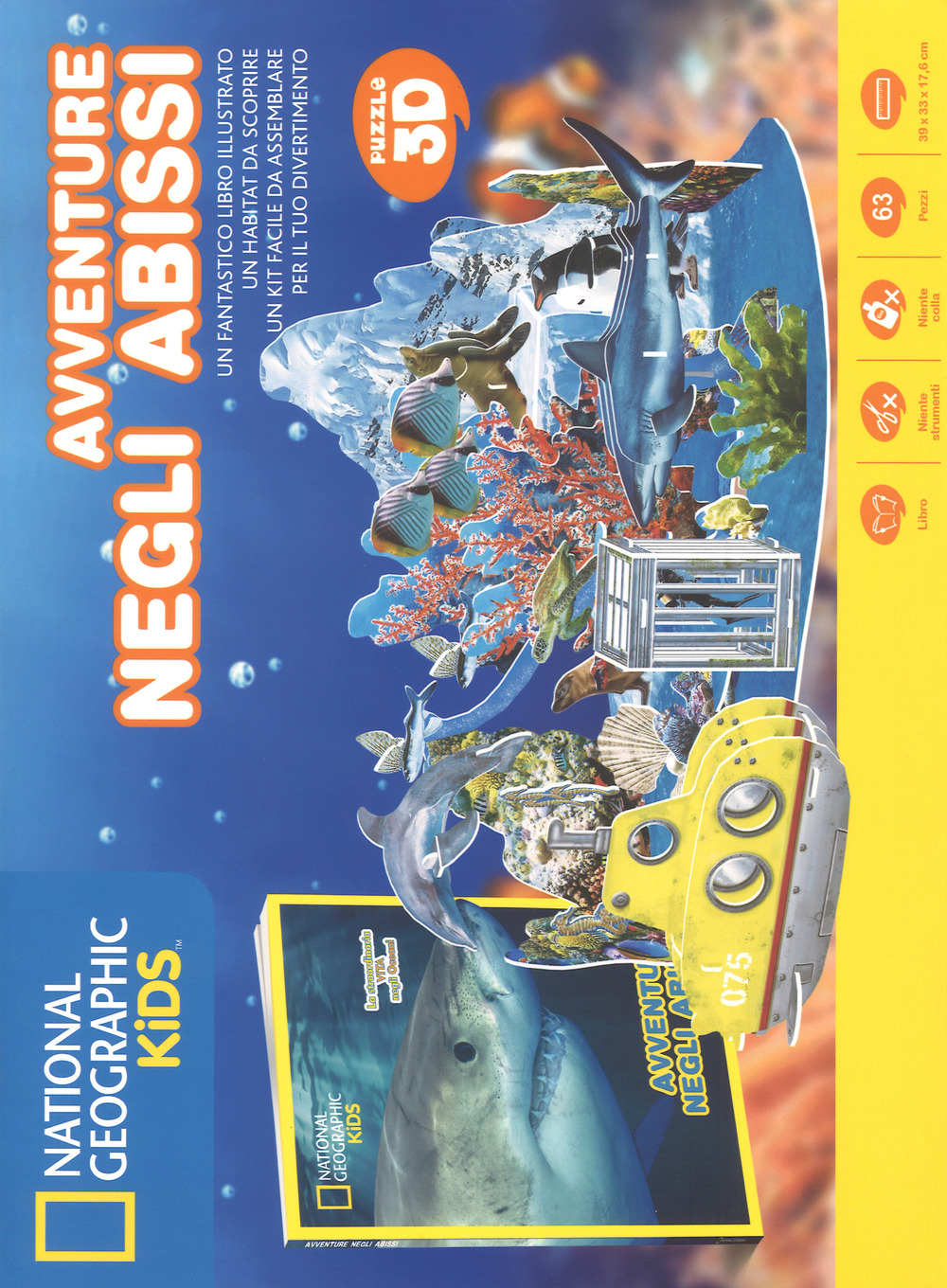 Avventure negli abissi. Libro puzzle