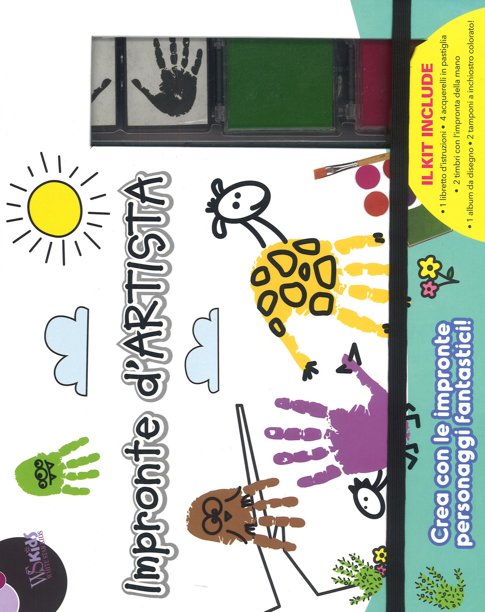 Impronte d'artista. Crea con le impronte personaggi fantastici!