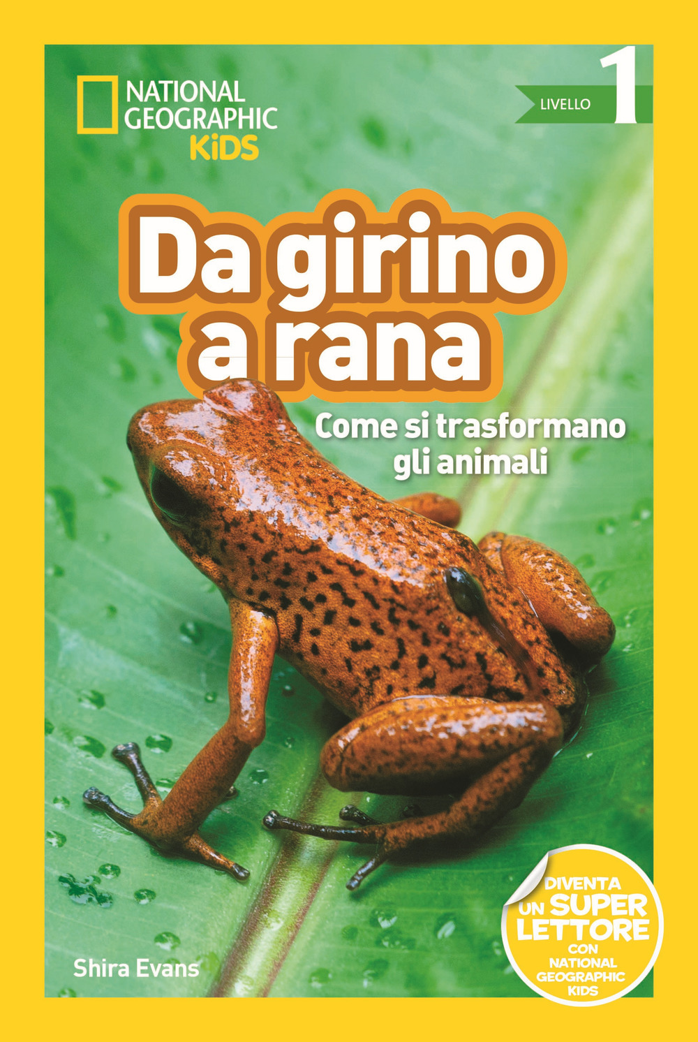 Da girino a rana. Come si trasformano gli animali. Livello 1. Diventa un super lettore