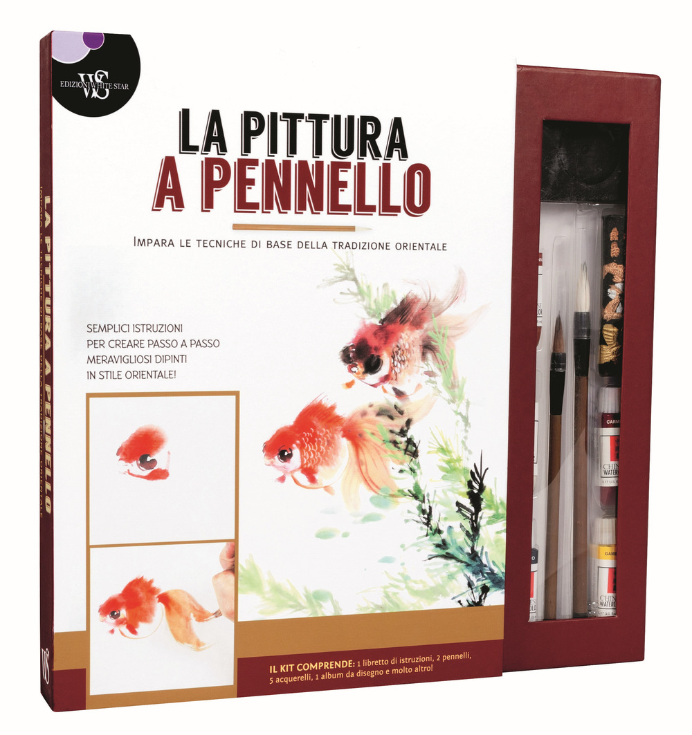 La pittura a pennello. Impara le tecniche di base della tradizione orientale