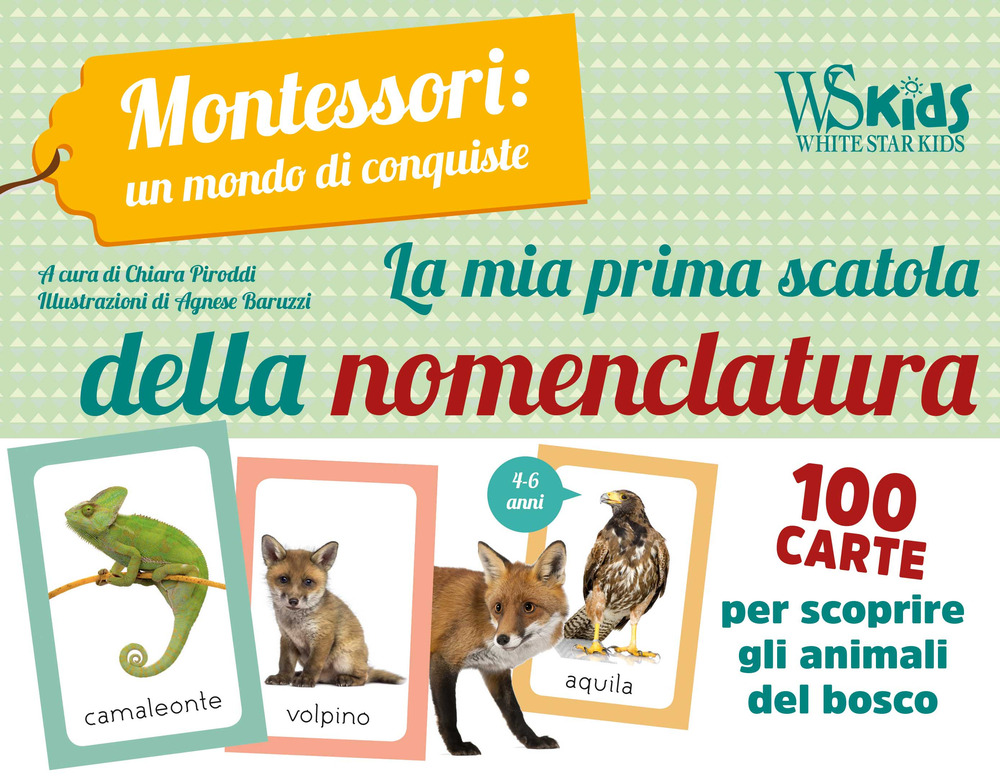 La mia prima scatola della nomenclatura. Montessori: un mondo di conquiste