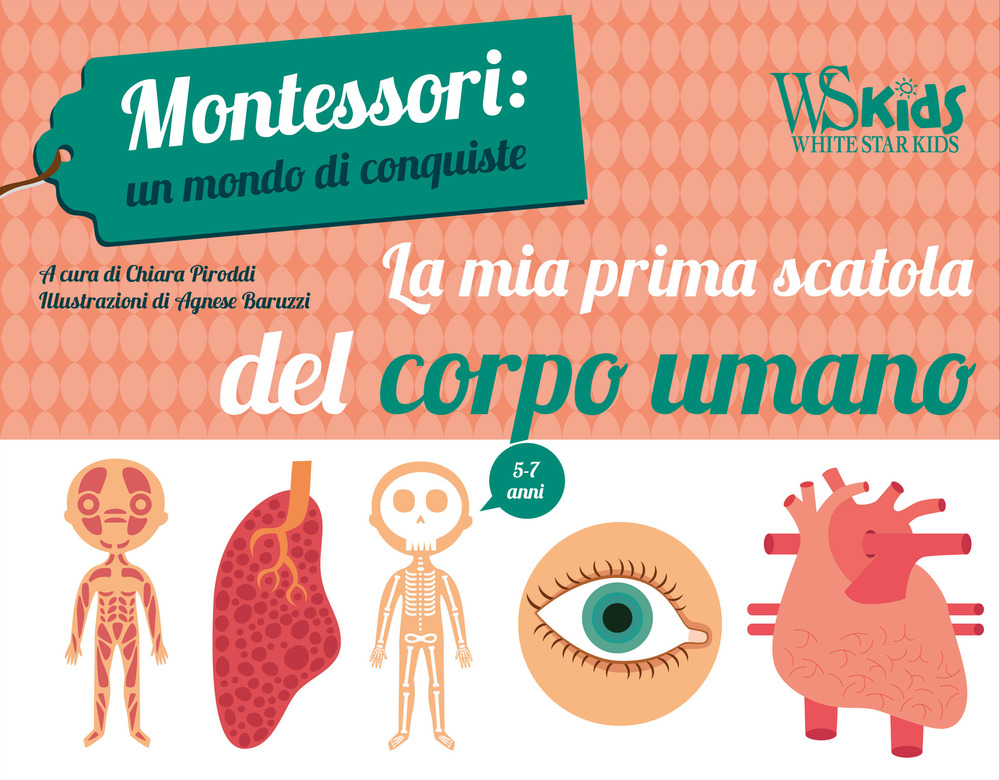 La mia prima scatola del corpo umano. Montessori: un mondo di conquiste