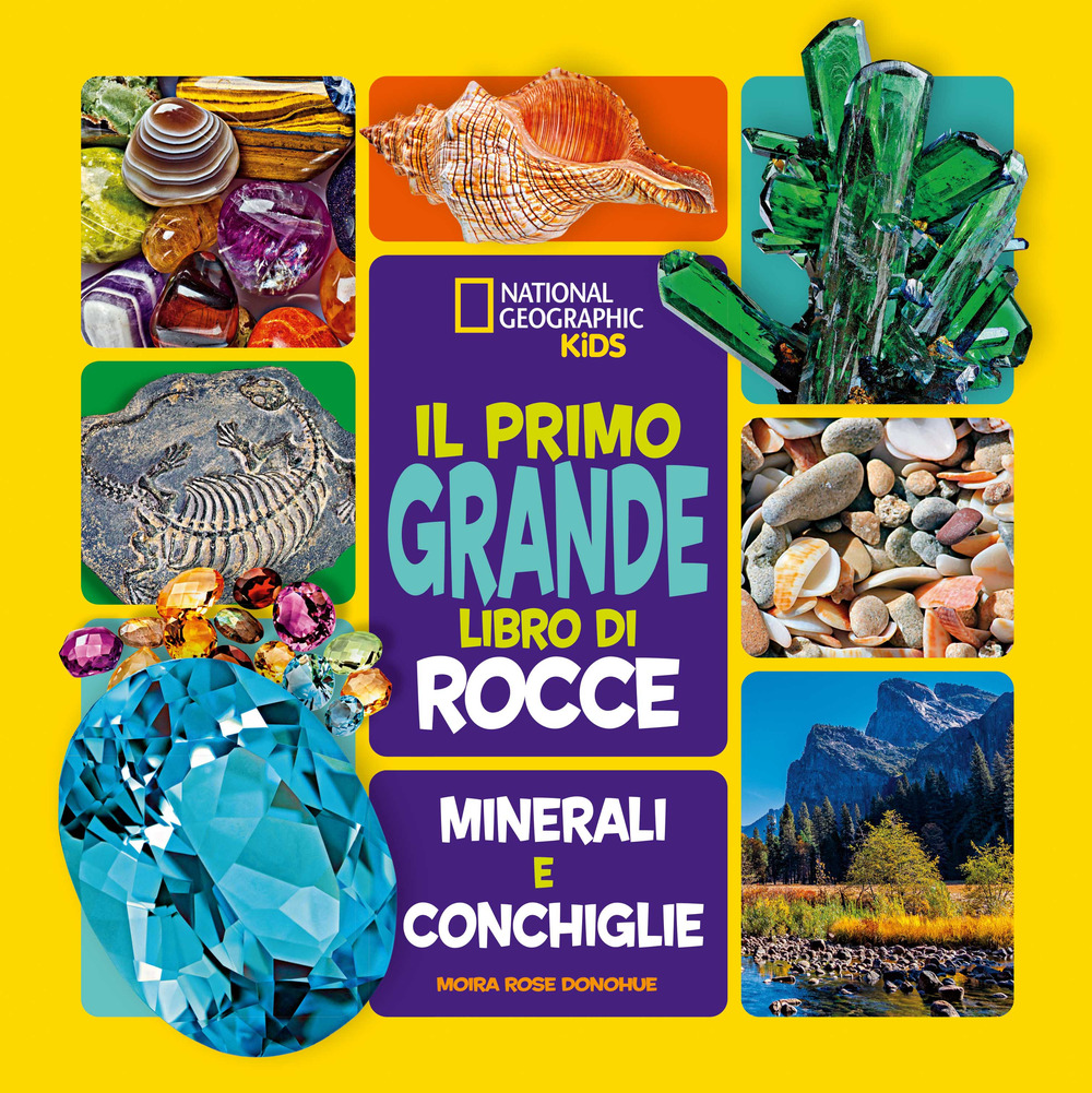 Il primo grande libro di rocce, minerali e conchiglie