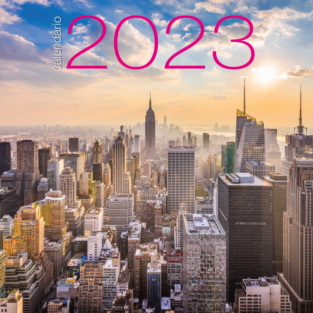 New York. Calendario da muro 2023