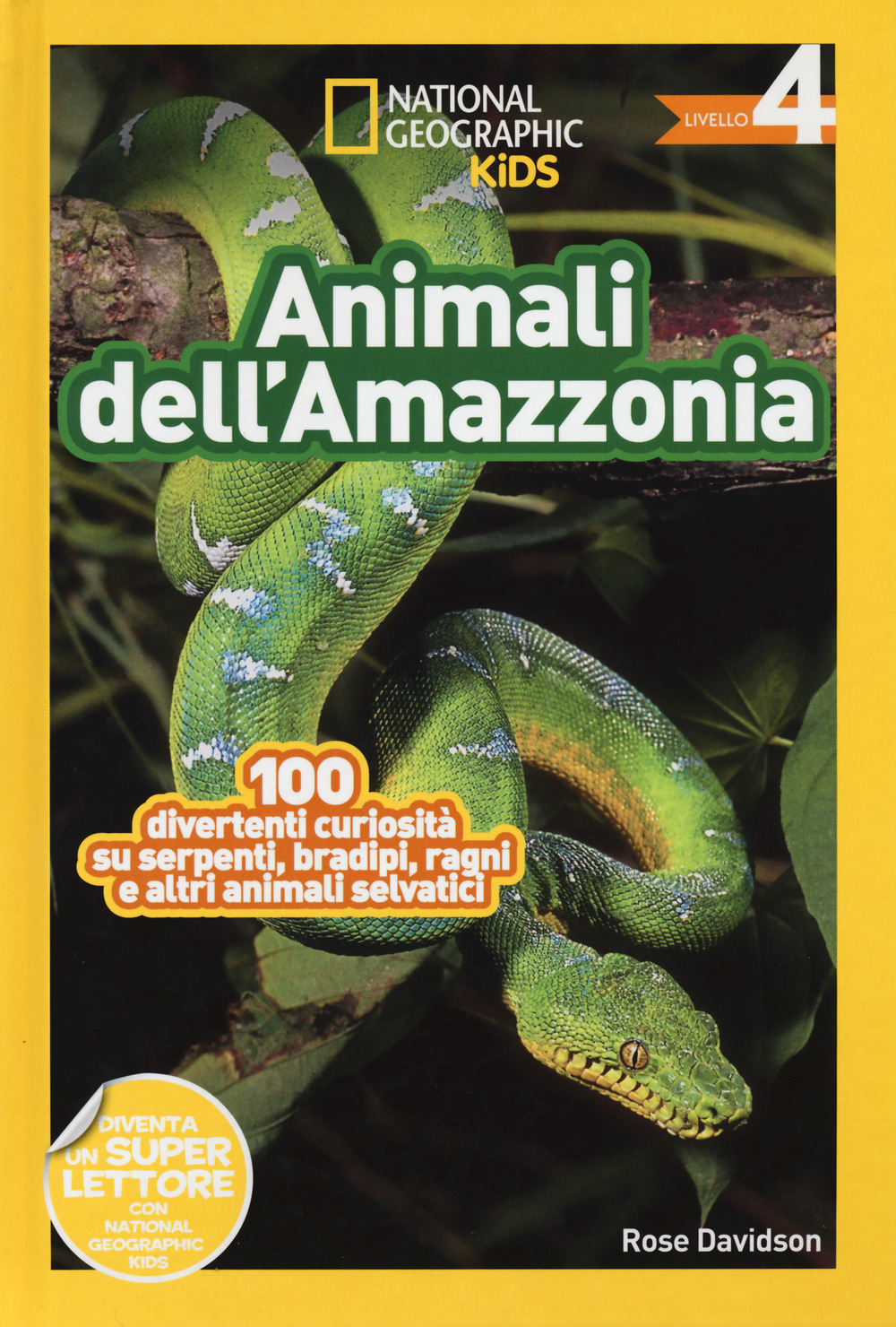 Animali dell'amazzonia. Livello 4