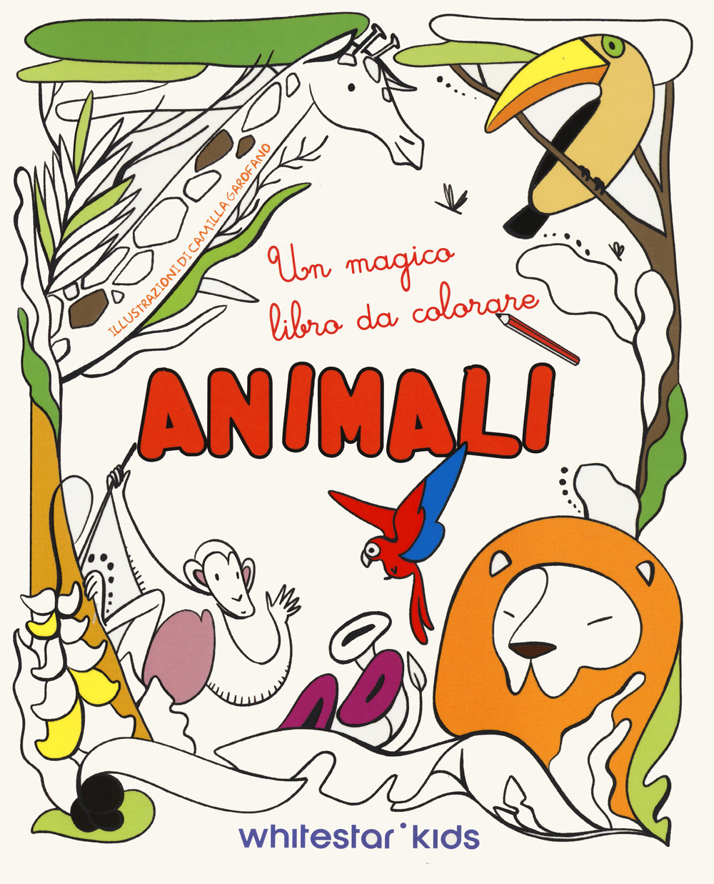 Animali. Un magico libro da colorare