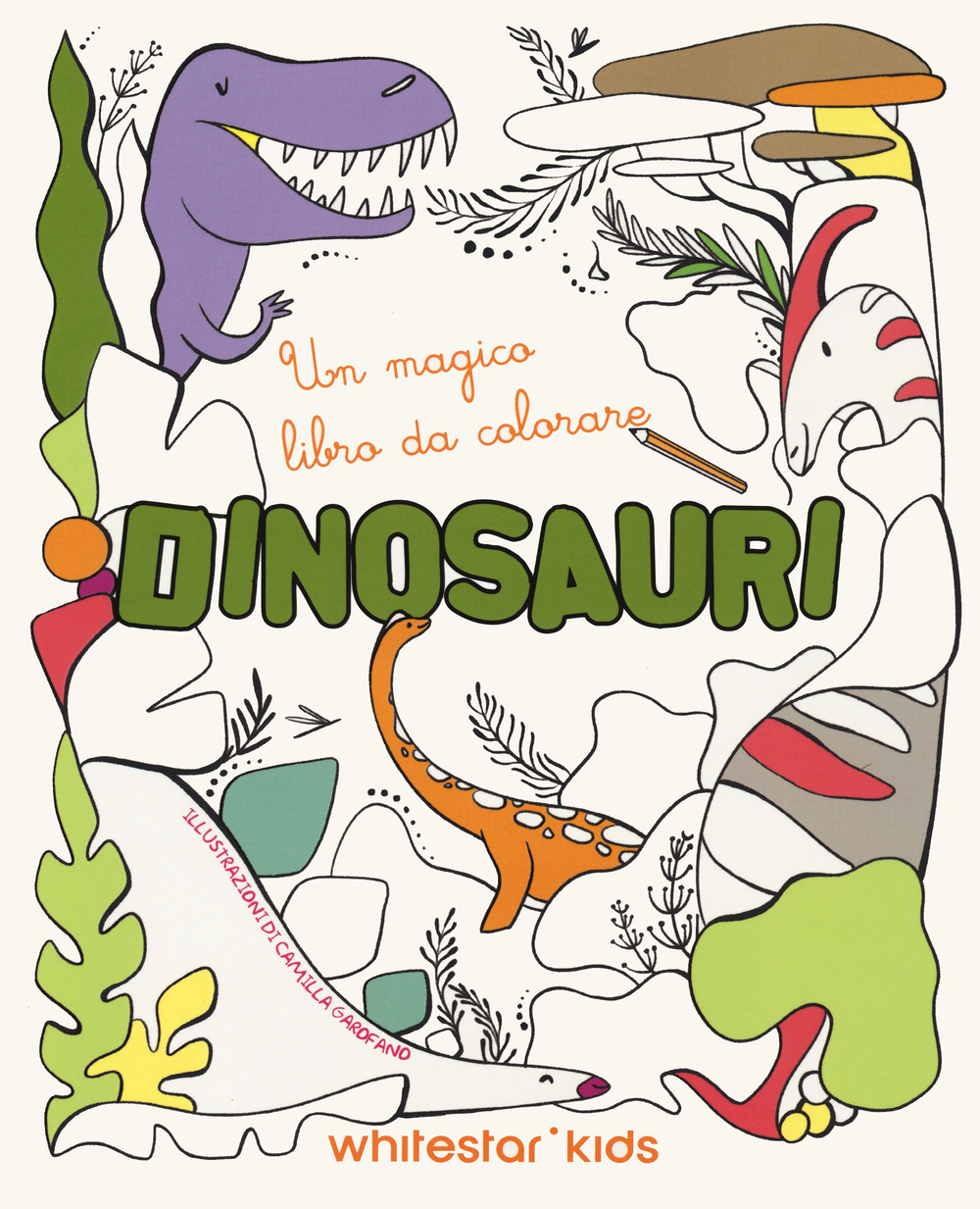 Dinosauri. Un magico libro da colorare