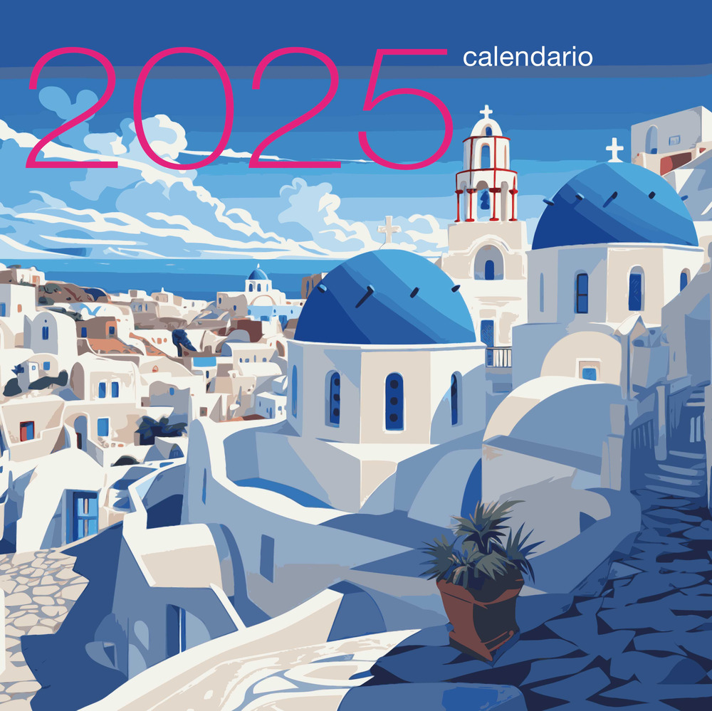 Città d'Europa. Calendario da muro 2025
