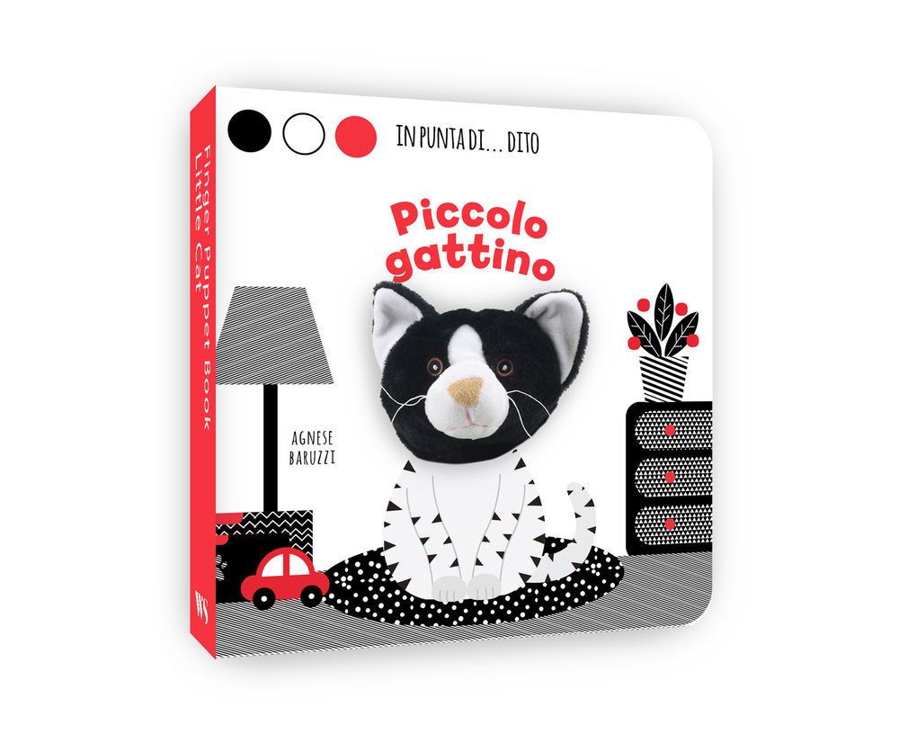 Piccolo gattino. In punta di dito