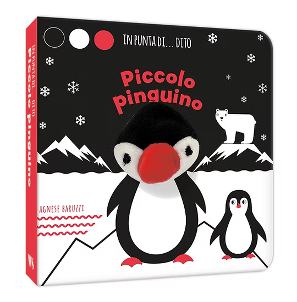 Piccolo piguino. In punta di dito