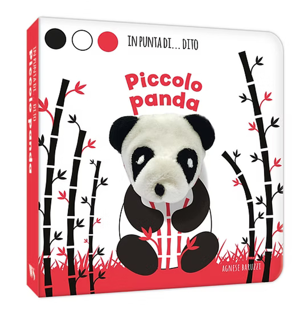 Piccolo panda. In punta di dito