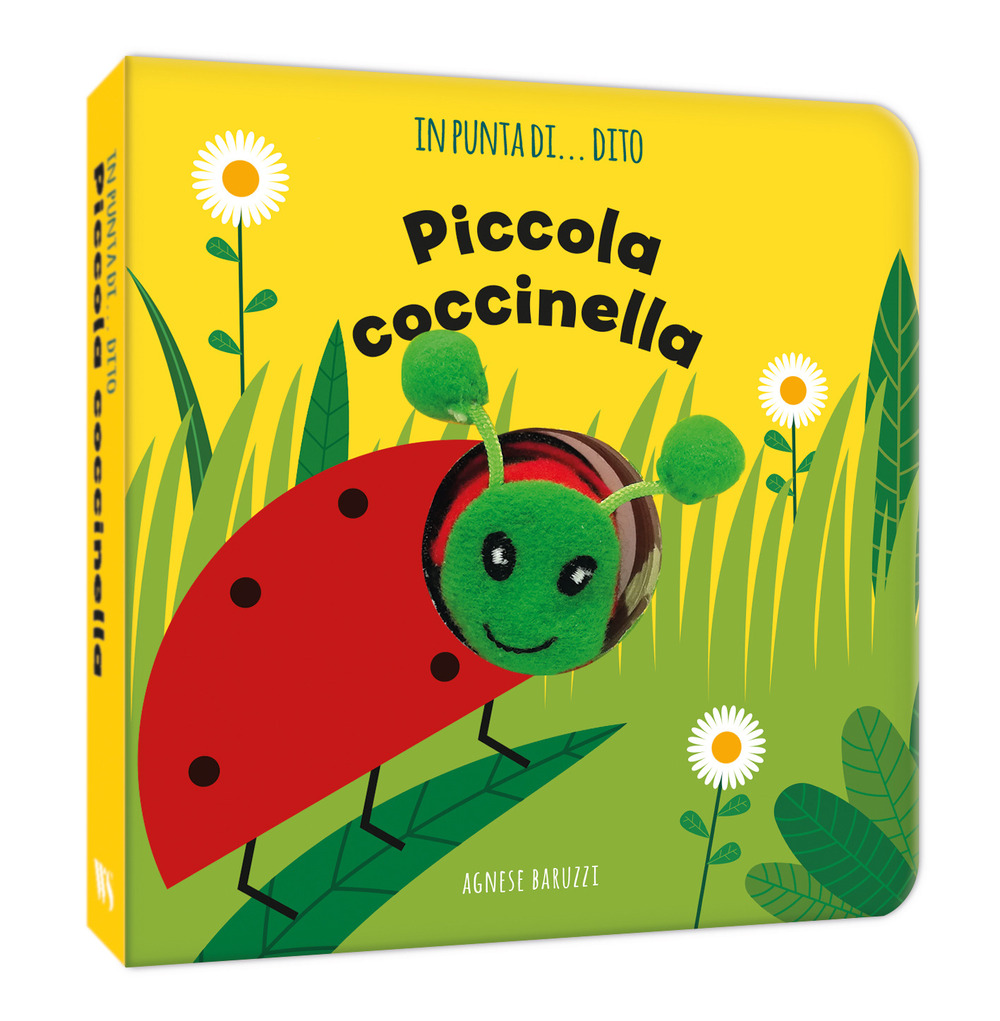Piccola coccinella. In punta di dito