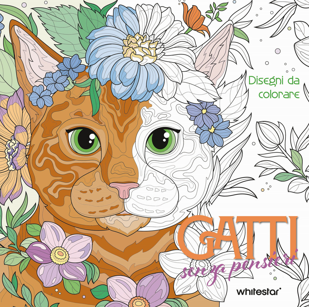 Gatti senza pensieri. Disegni da colorare