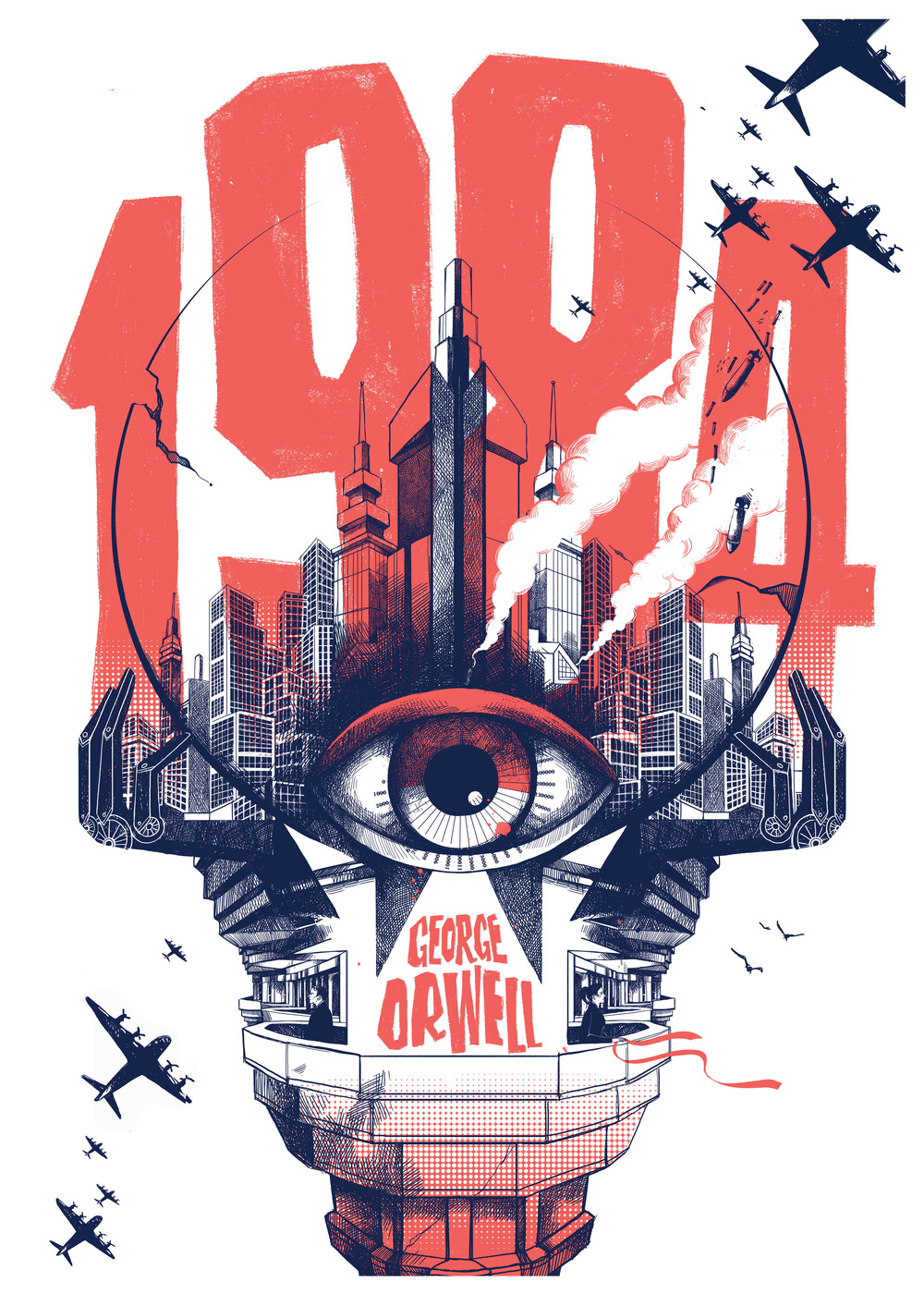 1984. Il Cartavolante. Libro poster