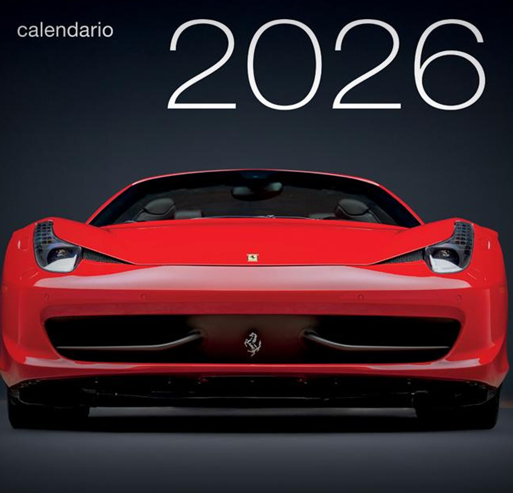 Auto leggendarie. Calendario da tavolo 2026