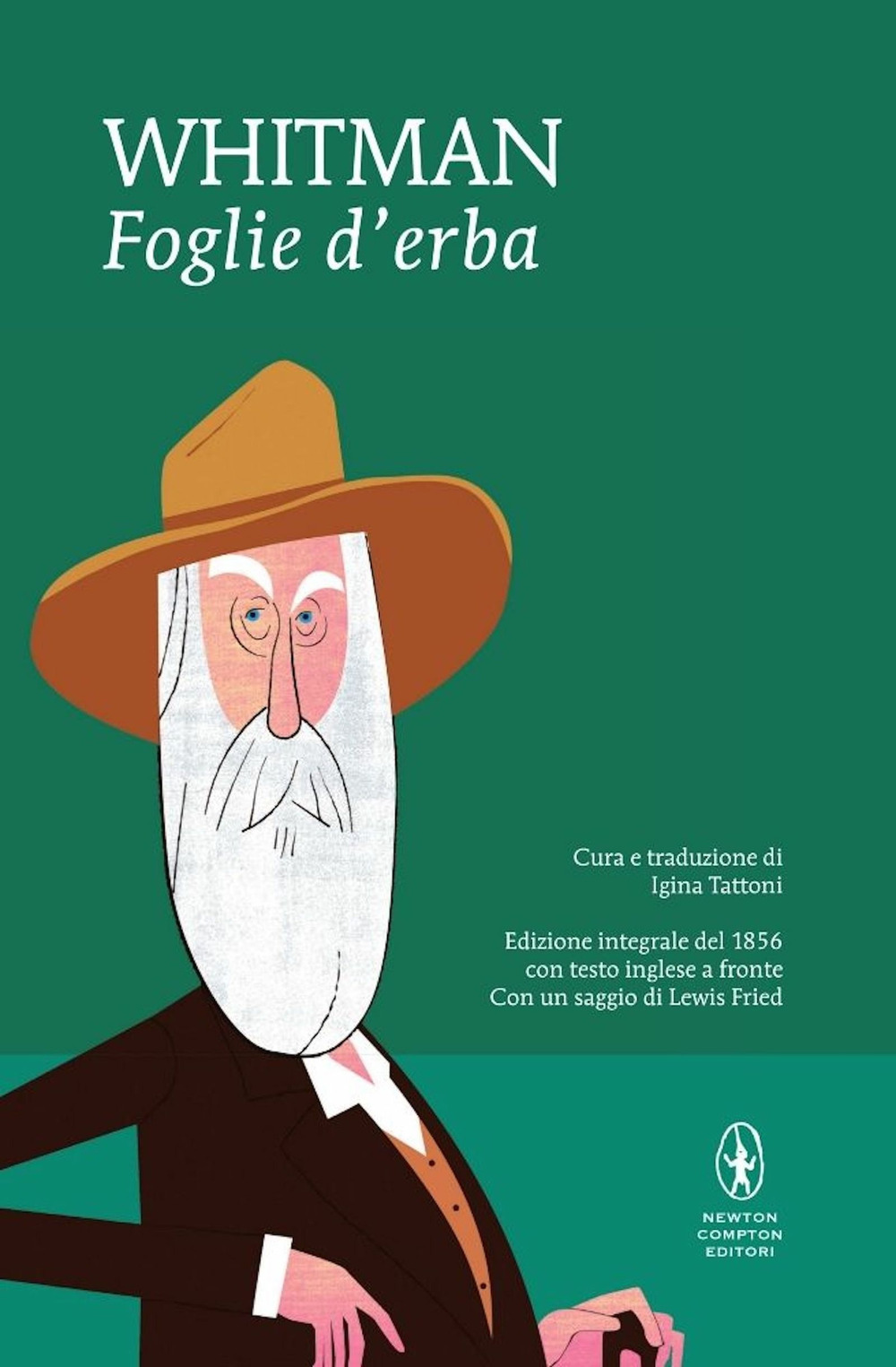Foglie d'erba. Testo inglese a fronte