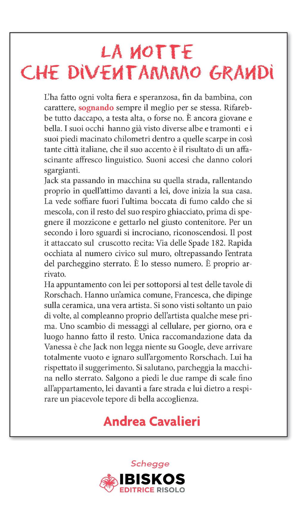 La notte che diventammo grandi