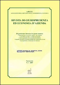 Rivista di giurisprudenza ed economia d'azienda. Vol. 1
