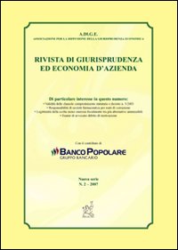 Rivista di giurisprudenza ed economia d'azienda. Vol. 2