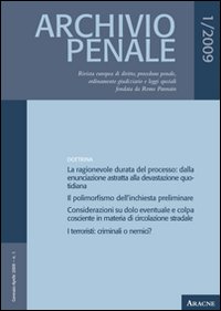 Archivio penale