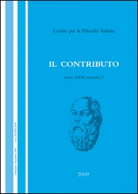 Il contributo. Vol. 3