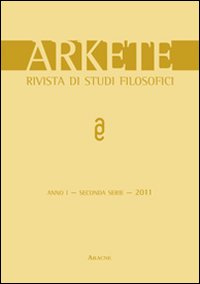 Arkete. Rivista di studi filosofici. Vol. 1