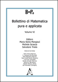 Bollettino di matematica pura e applicata. Vol. 6