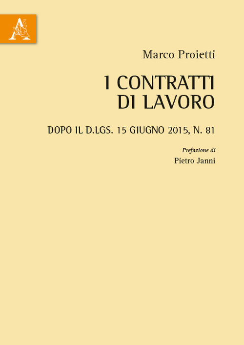 I contratti di lavoro