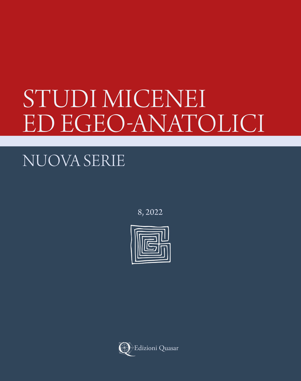 Studi micenei ed egeo-anatolici. Nuova serie. Vol. 8