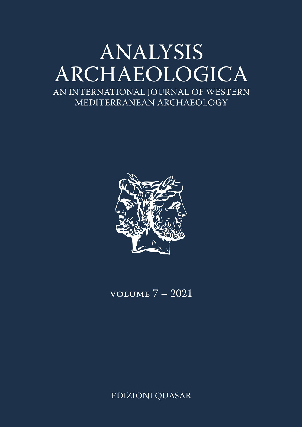 Analysis archaeologica. An international journal of western mediterranean archaeology. Vol. 7