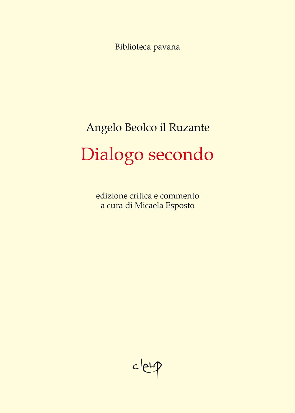 Dialogo secondo