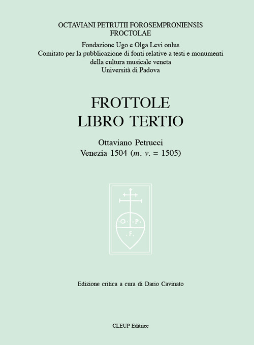 Frottole libro Tertio