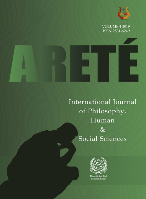 Areté. International journal of philosophy, human & social sciences. Ediz. italiana e inglese. Vol. 4