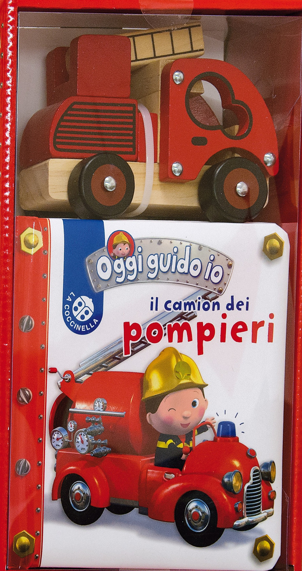 Il camion dei pompieri. Blu oggi guido io. Cofanetto Leggo e gioco