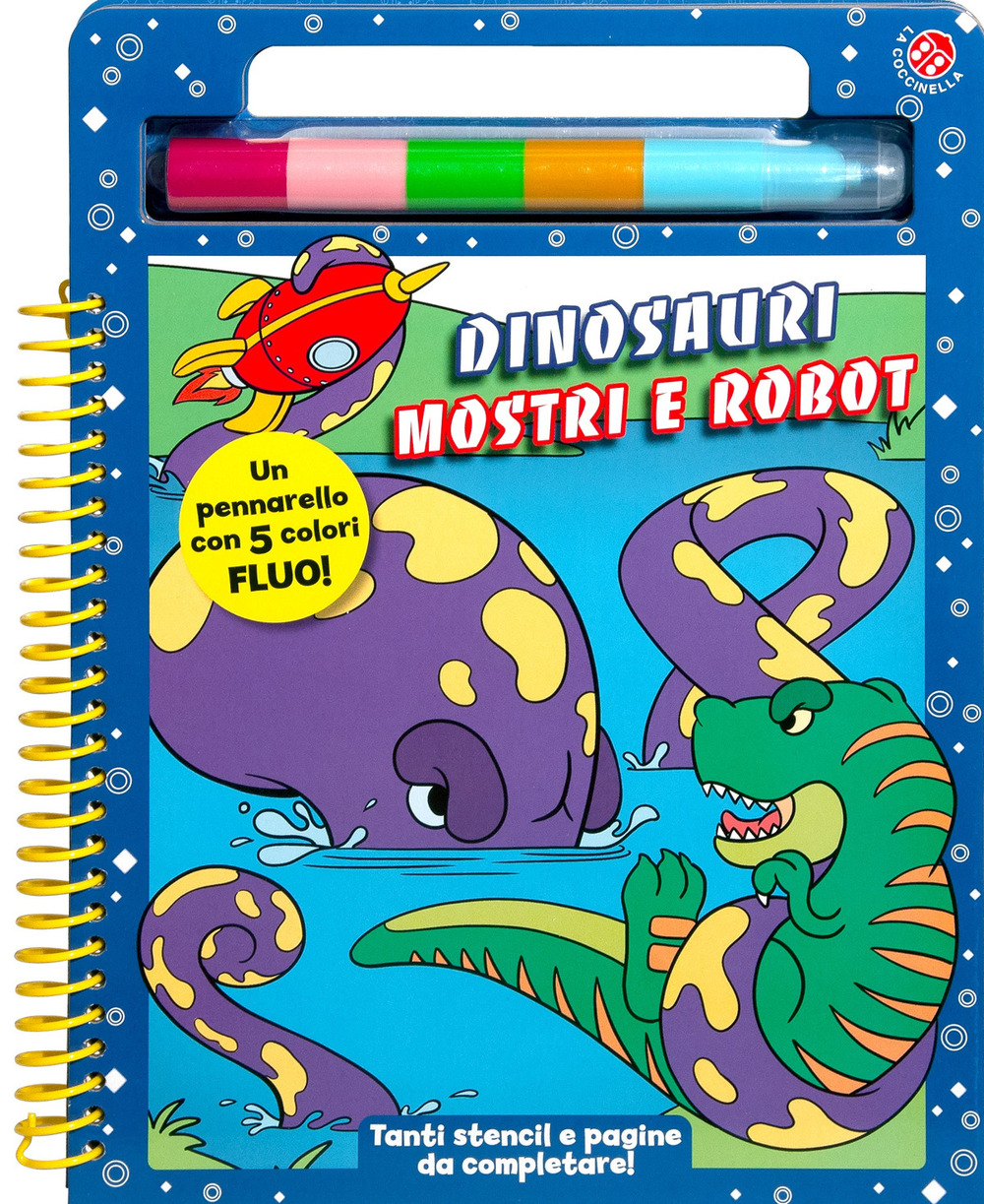 Dinosauri mostri e robot