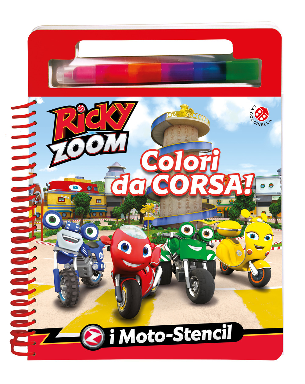 Colori da corsa. I moto-stencil