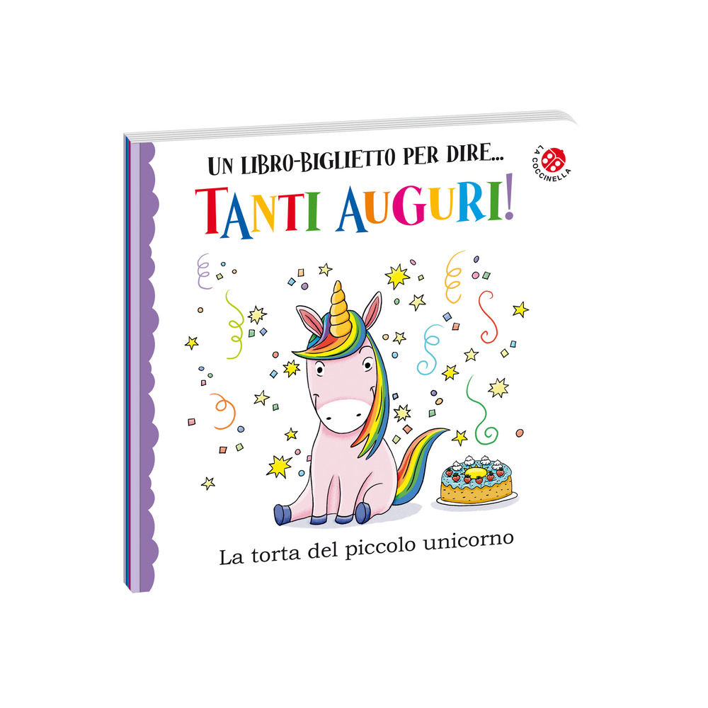 Tanti auguri. La torta del piccolo unicorno